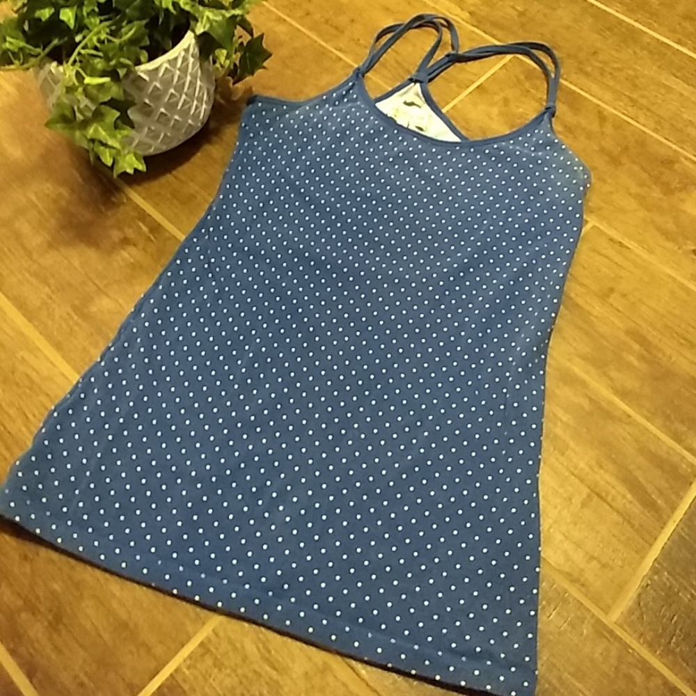 Abercrombie and Fitch polka dot tank top